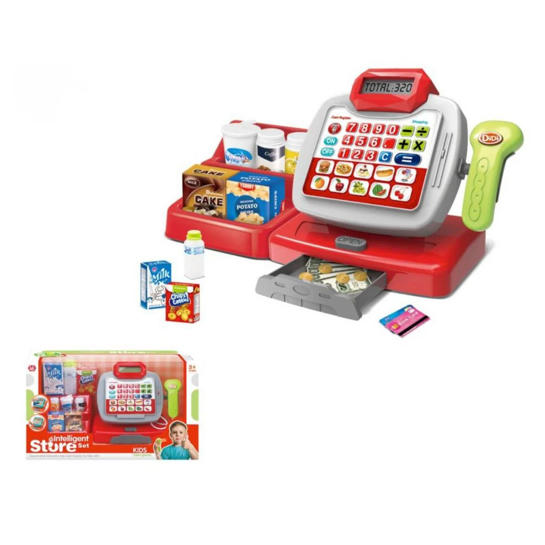 Kids Cash Register Toy | Educational Supermarket Role Play Set for Ages 3+ - Image 3