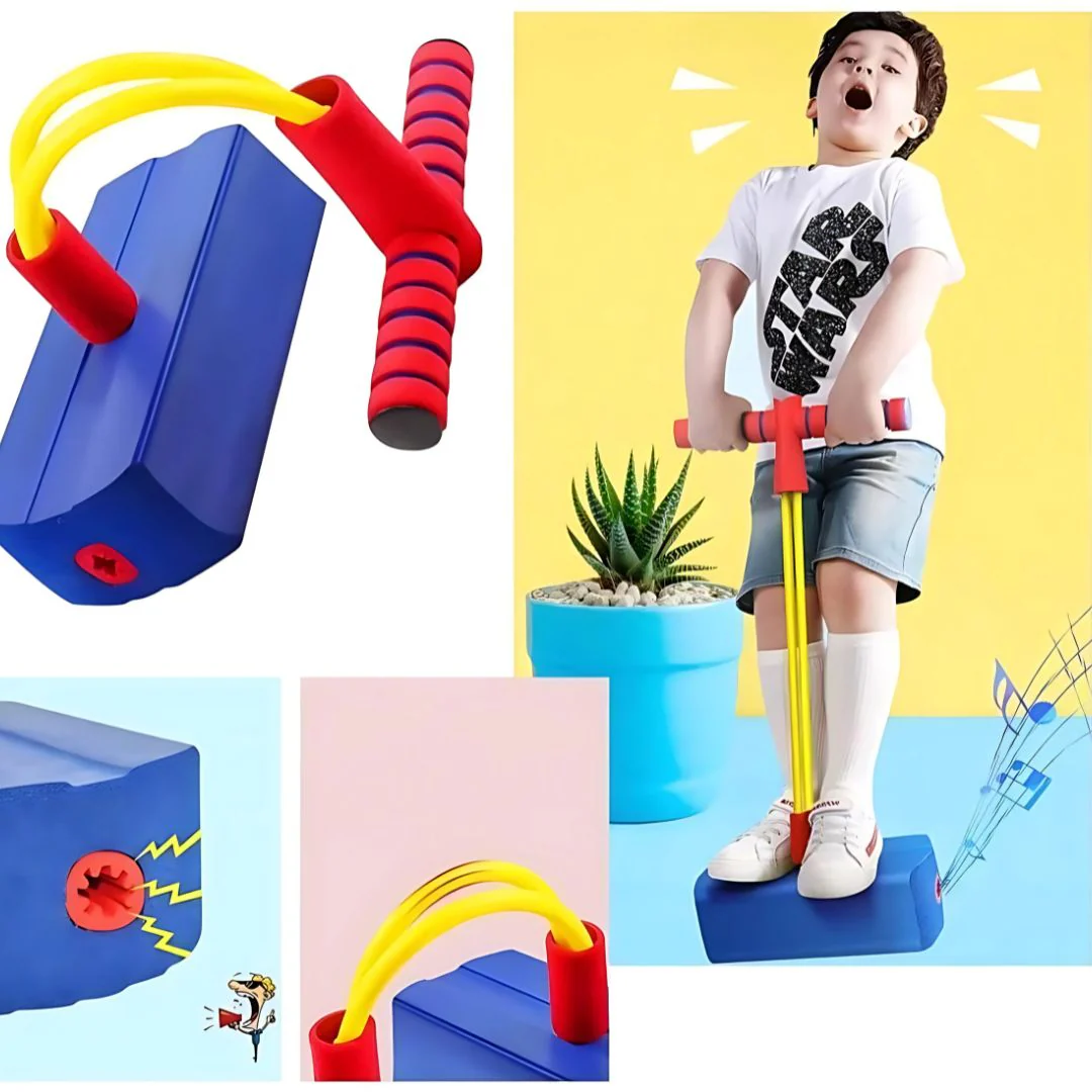 Rock and Hopper : POGO Jumper | Foam Jumping Hopper for Kids - Image 3