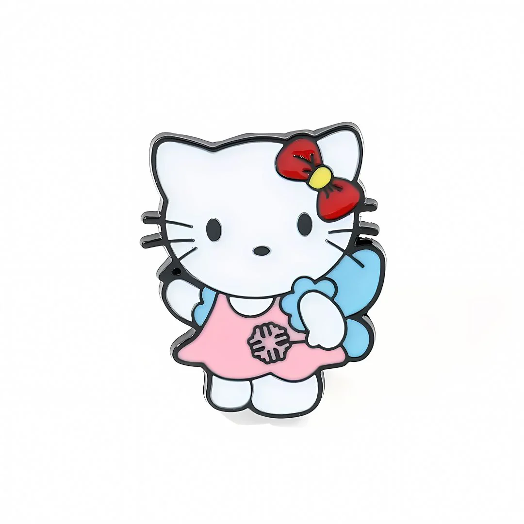 Level Up Your Look: 5 Adorable Kitty Enamel Pins Options - Image 5
