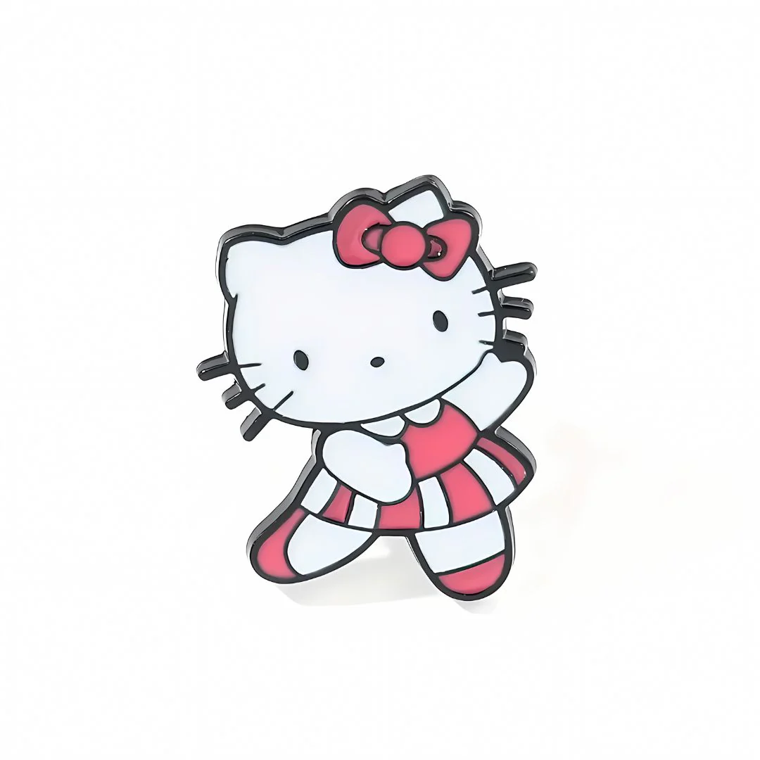 Level Up Your Look: 5 Adorable Kitty Enamel Pins Options - Image 7
