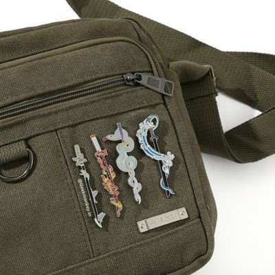 Kool Katana - Metal Brooch - Image 2