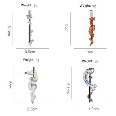 Kool Katana - Metal Brooch - Image 4