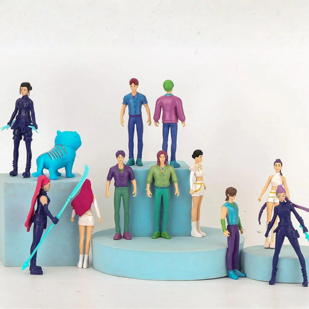 KPop Demon Hunters PVC Figure Set Of 12 - Image 3