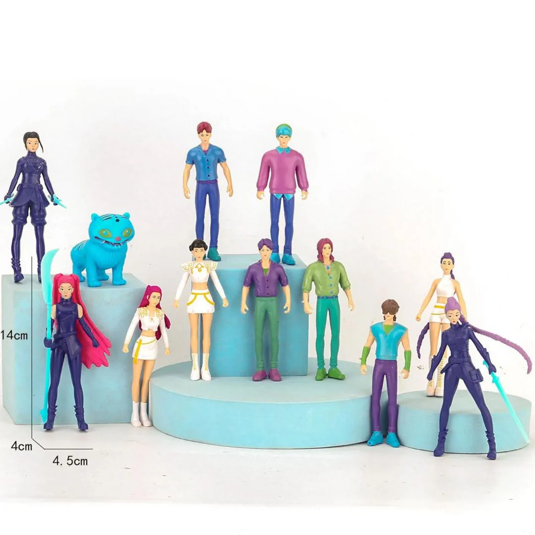 KPop Demon Hunters PVC Figure Set Of 12 - Image 4