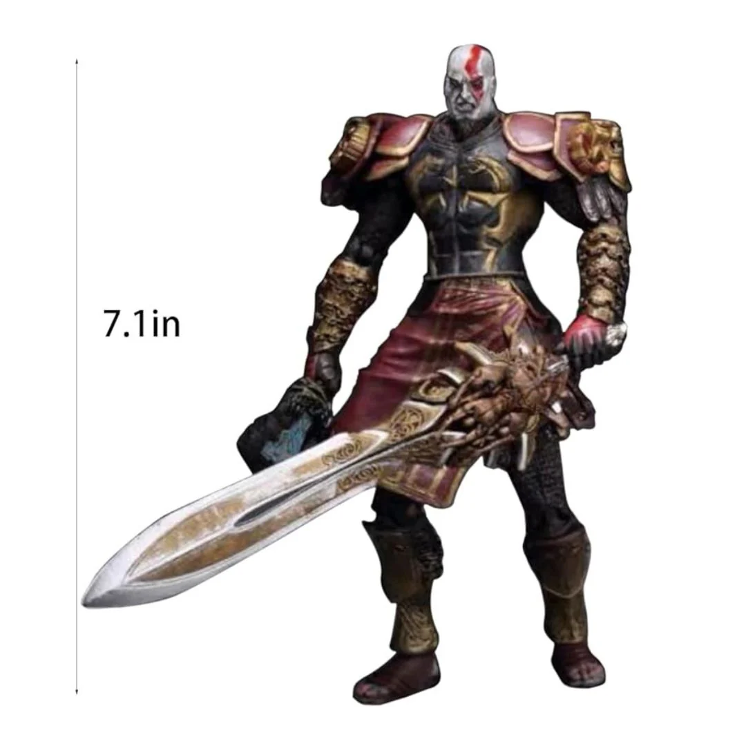 Kratos in Spartan Rage – God of War Action Figure - Image 3