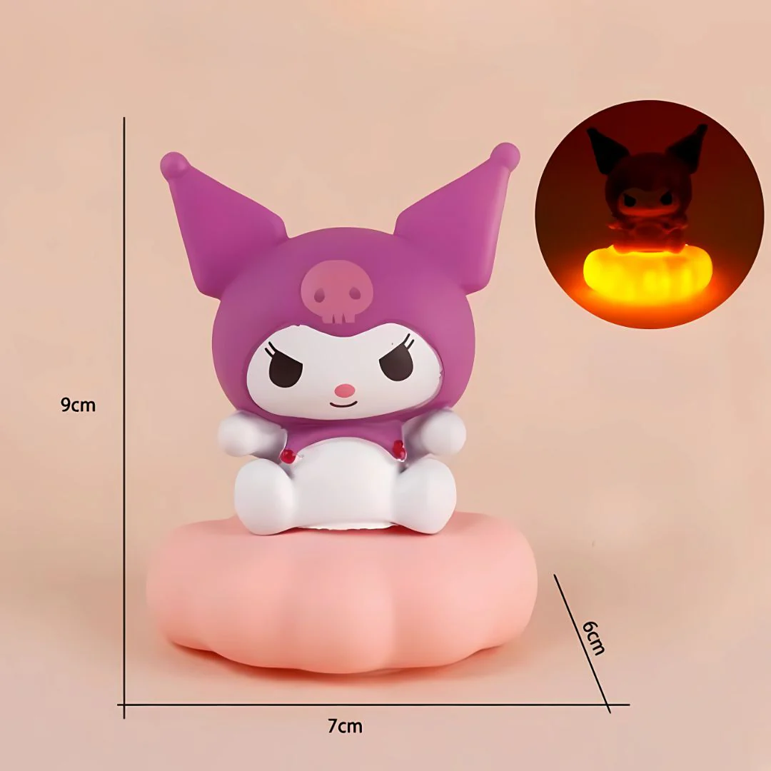Kuromi Cloud Night Lamp | Battery Operated Bedside Lamp - Image 7