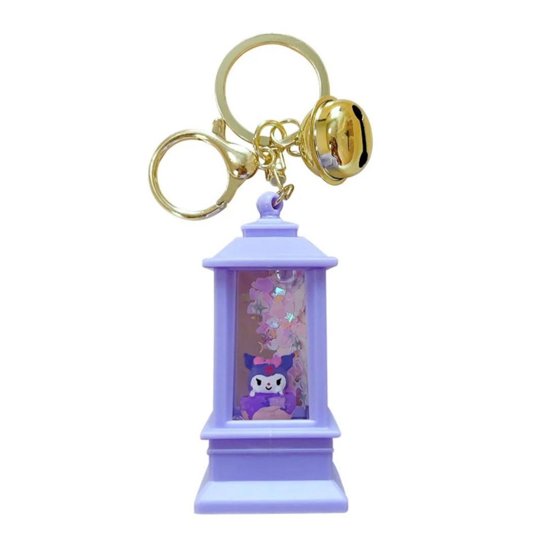 Kuromi Dome Keychain with Light | Cute & High-Quality Keychain - Image 3