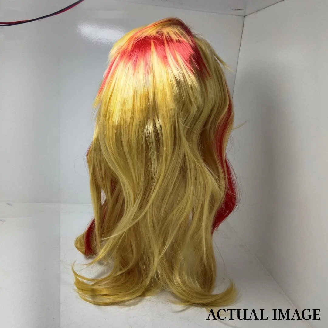 Demon Slayer Kyojuro Rengoku Cosplay Wig – Flame Hashira Heat-Resistant Synthetic Hair - Image 5