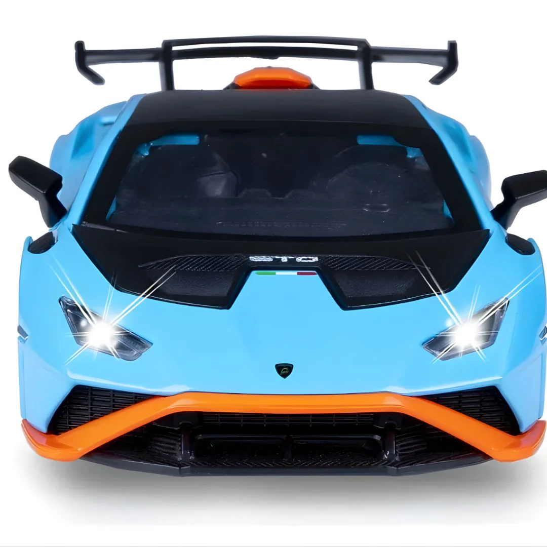 MSZ Official 1:40 Lamborghini Huracan STO Die-Cast Car – Blue Edition | Official Licensed Die-Cast - Image 6