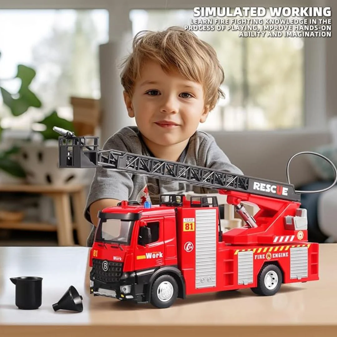 Large Power Trucks Series | Vehicle Toys with Lights, Sound n Moving Parts - Image 3