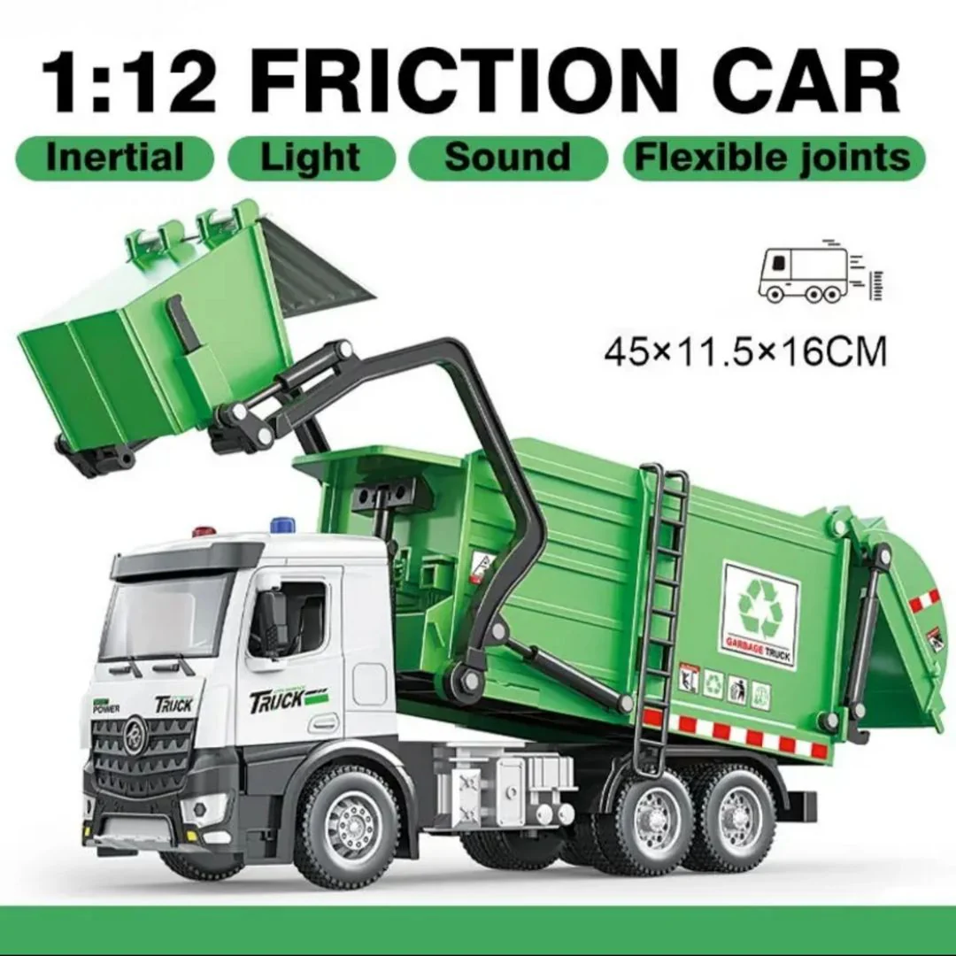Large Power Trucks Series | Vehicle Toys with Lights, Sound n Moving Parts - Image 4