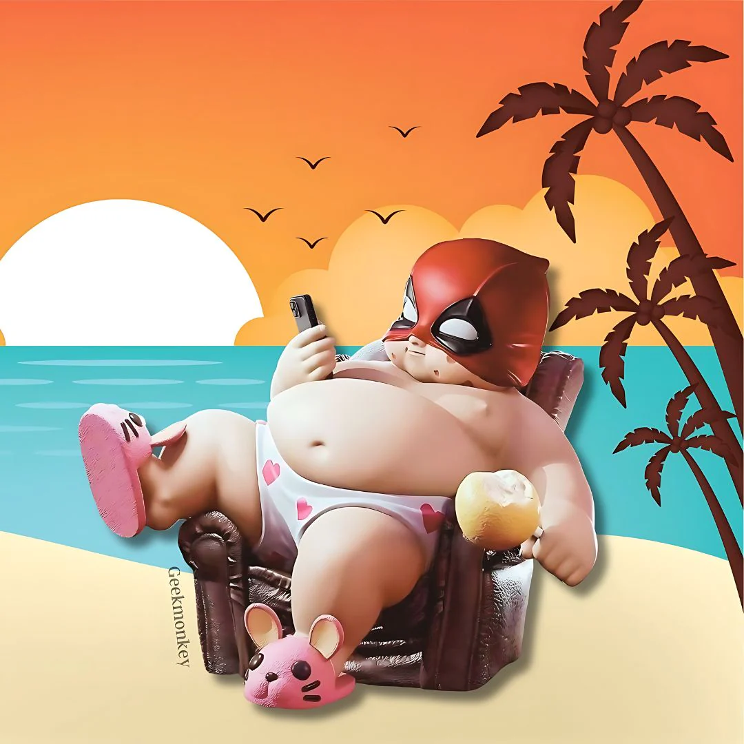 Lazy Super Hero Figurine | Fat, Fab, and Fearless