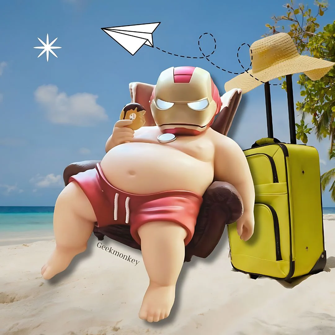 Lazy Super Hero Figurine | Fat, Fab, and Fearless - Image 2