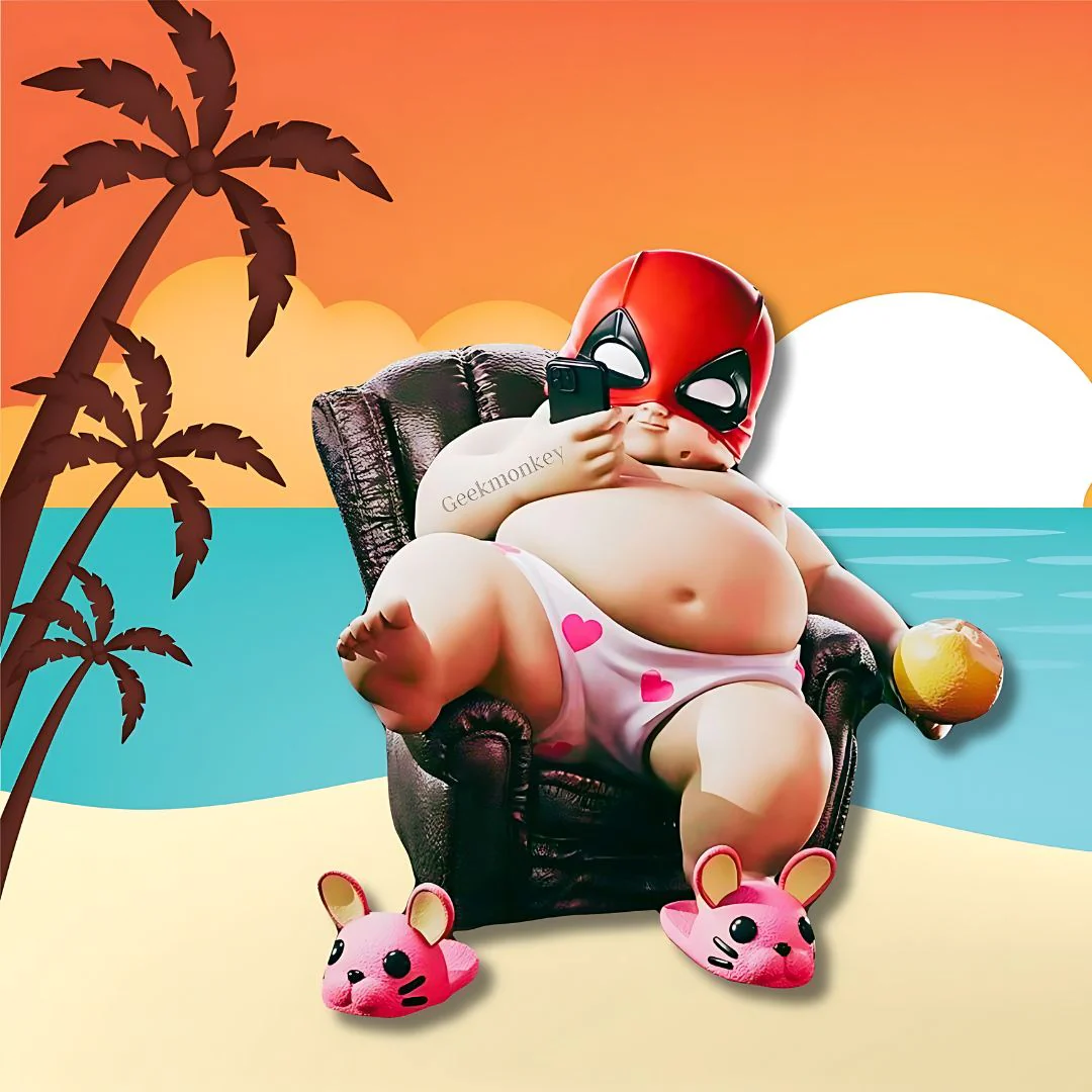 Lazy Super Hero Figurine | Fat, Fab, and Fearless - Image 3