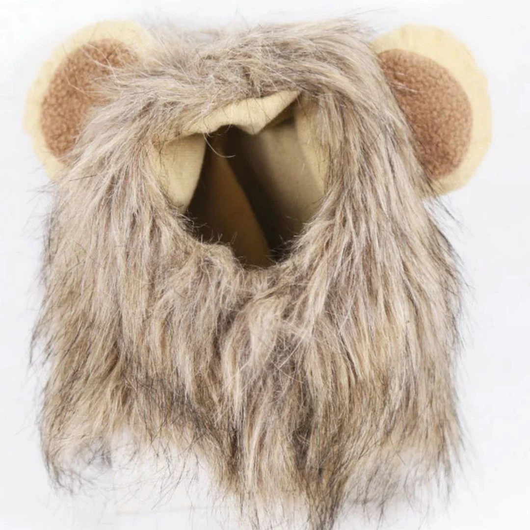 Lion Mane Cat Costume | Cute Wig for Pets - Image 2
