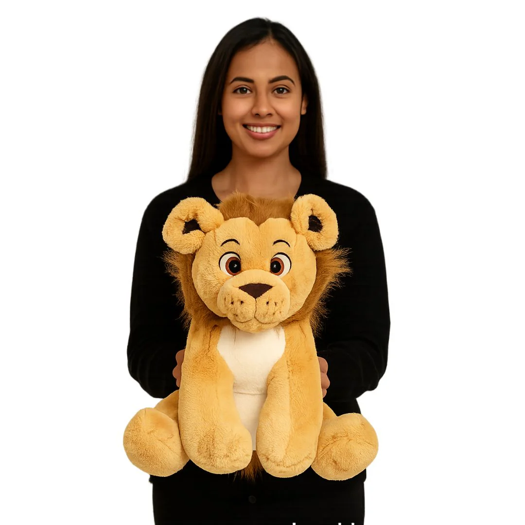 Sher Khan – Lion Plush Toy | Roarsome Stuffed Animal for Kids - Image 2