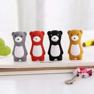 Little Bear Erasers (Set of 4)