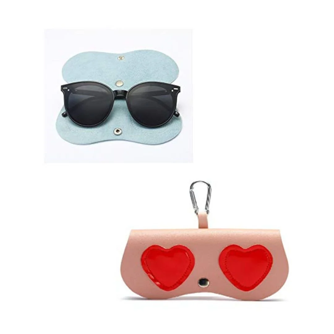Love Eyes Sunglass Case - Faux Leather - Image 2