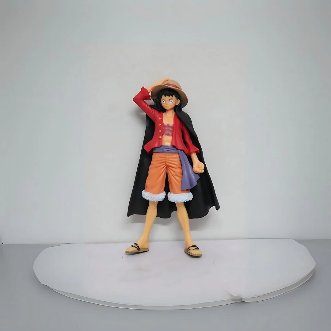Luffy Black Cloak Figurine | 16.5 cm Anime Collectible Model for Weebs - Image 4