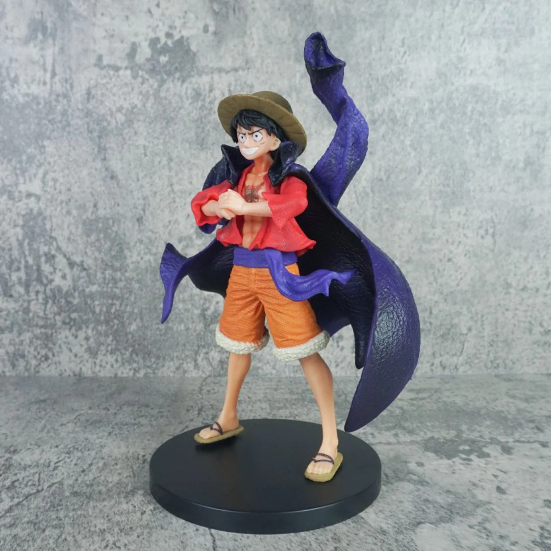 Luffy Black Cloak Figurine | 16.5 cm Anime Collectible Model for Weebs - Image 5