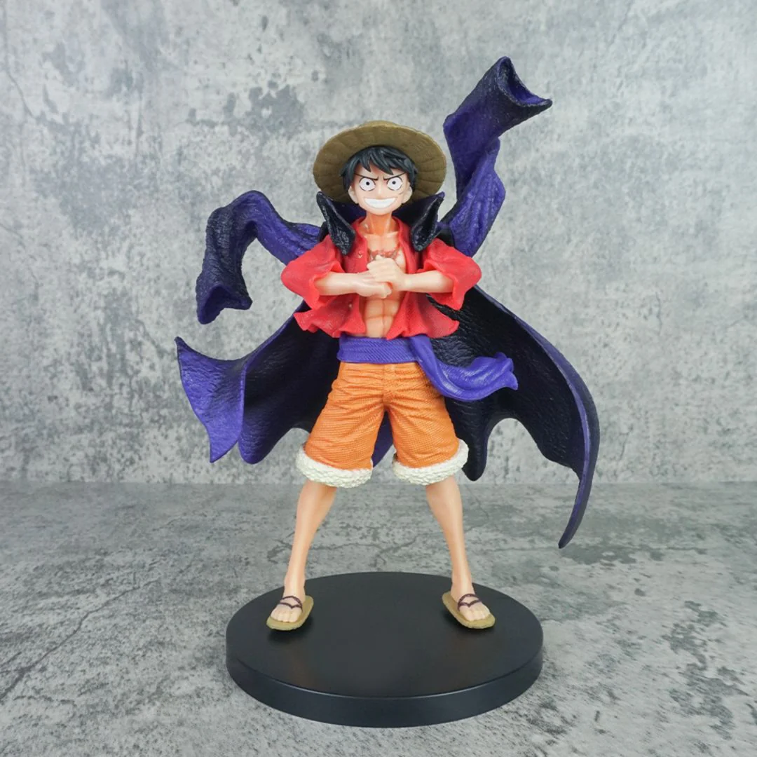 Luffy Black Cloak Figurine | 16.5 cm Anime Collectible Model for Weebs - Image 6