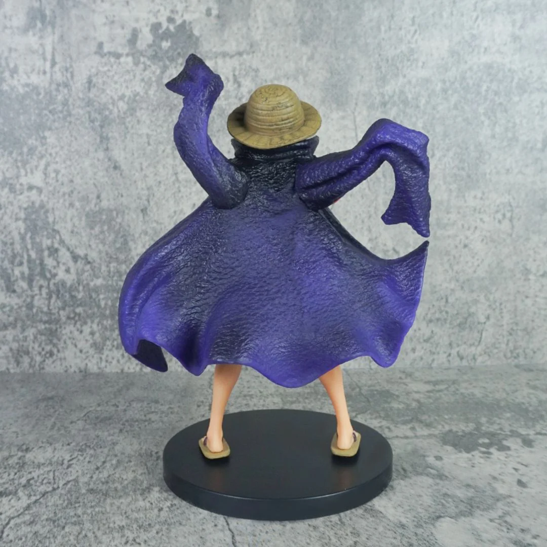 Luffy Black Cloak Figurine | 16.5 cm Anime Collectible Model for Weebs - Image 7