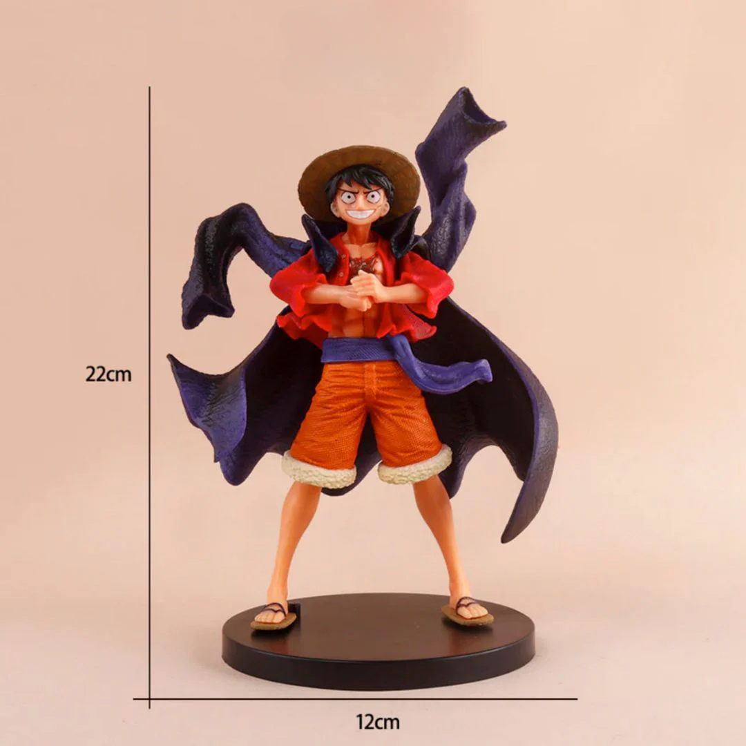 Luffy Black Cloak Figurine | 16.5 cm Anime Collectible Model for Weebs - Image 8