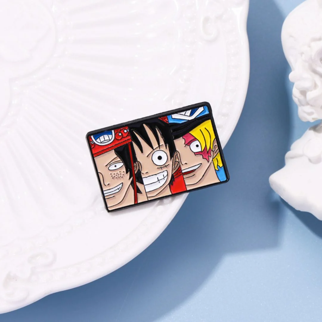 The Straw Hat Captain Lives On! Luffy One Piece Enamel Pin - Image 6
