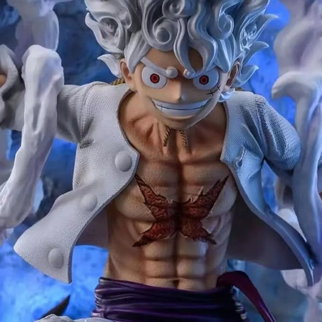 Luffy Gear 5 vs Kaido – Epic Battle Diorama Figure - Image 3