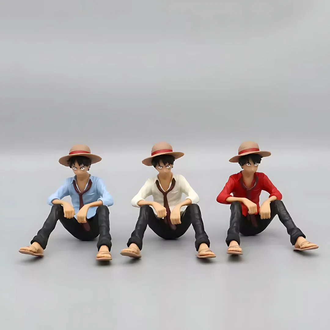 Luffy Sitting Action Figure | One Piece - Monkey D' Luffy - Image 2