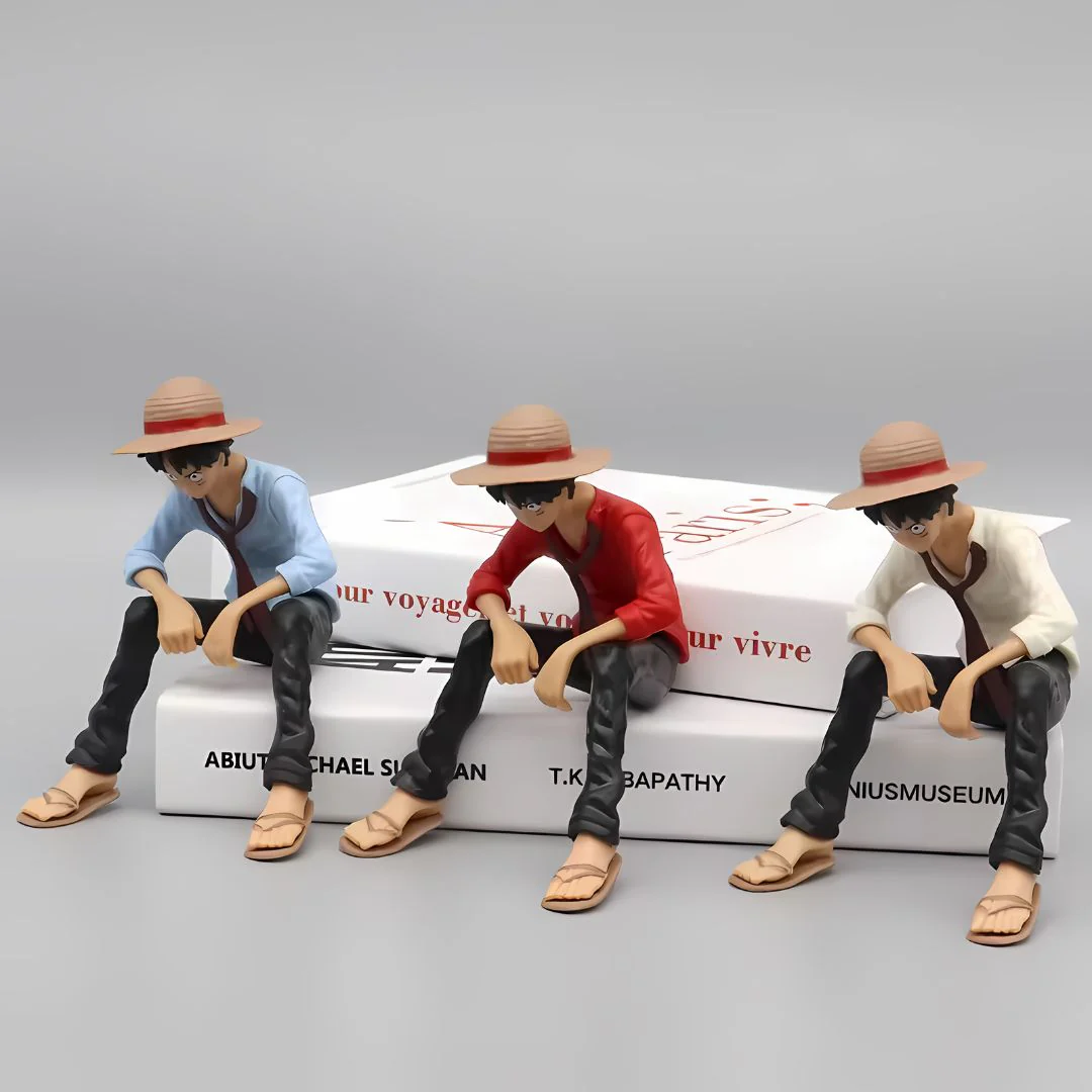 Luffy Sitting Action Figure | One Piece - Monkey D' Luffy - Image 4