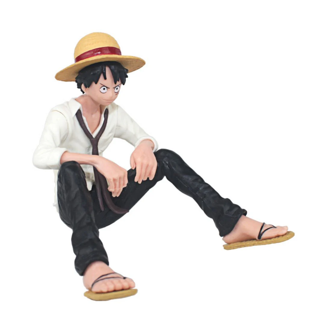 Luffy Sitting Action Figure | One Piece - Monkey D' Luffy - Image 9