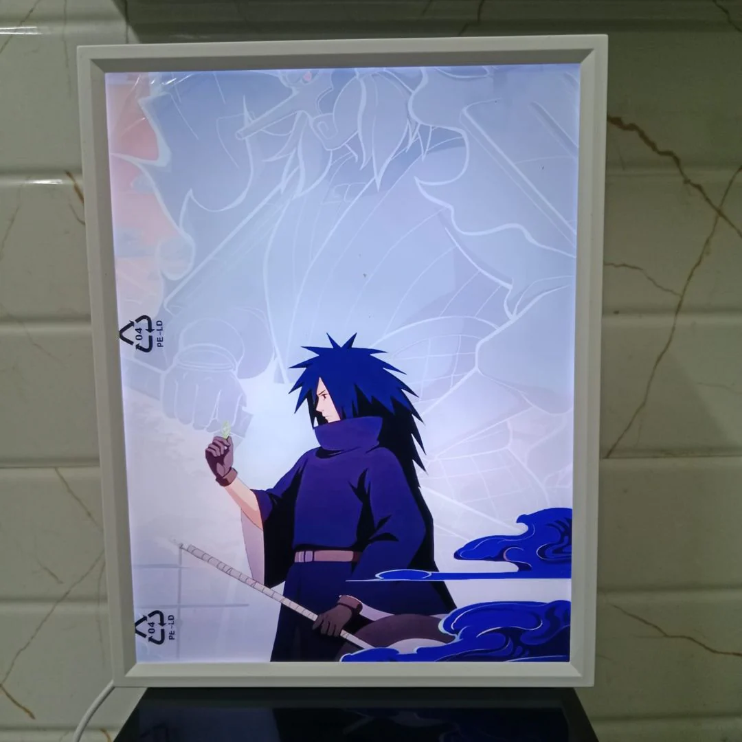 Luminous Madara Uchiha Light Painting – The Ghost Of The Uchiha - Image 2