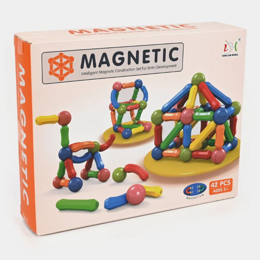 Magnetic Building Set – Creative Brain Development Construction Toy