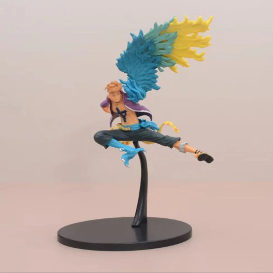 Marco The Phoenix Flying Action Pose Collectible | Premium 26 CM Anime Statue