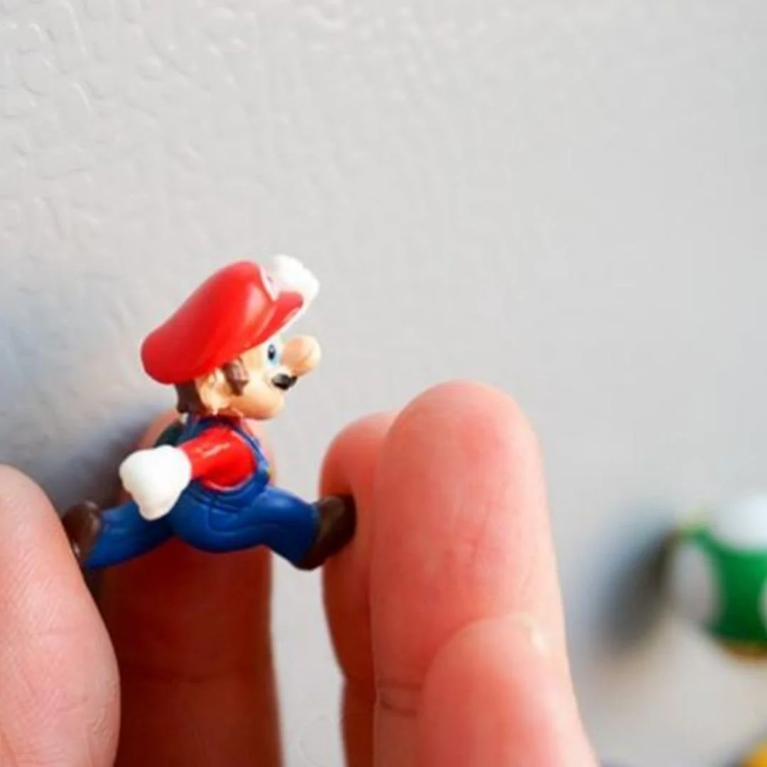 My Favorite Plumber - Fridge Magnet Set for Mario Fans - Image 3