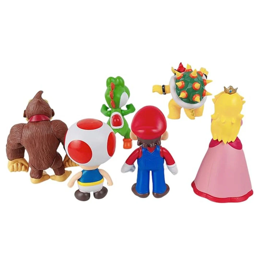 Mario Figurine Set | My Favorite Plumber Set of 6 Figurines - Image 4