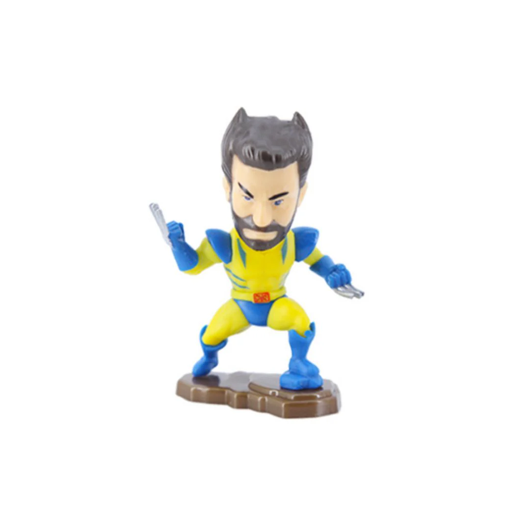 Marvel Mini Heroes – Deadpool - Wolverine Action Figure Set (5 PCS) - Image 2