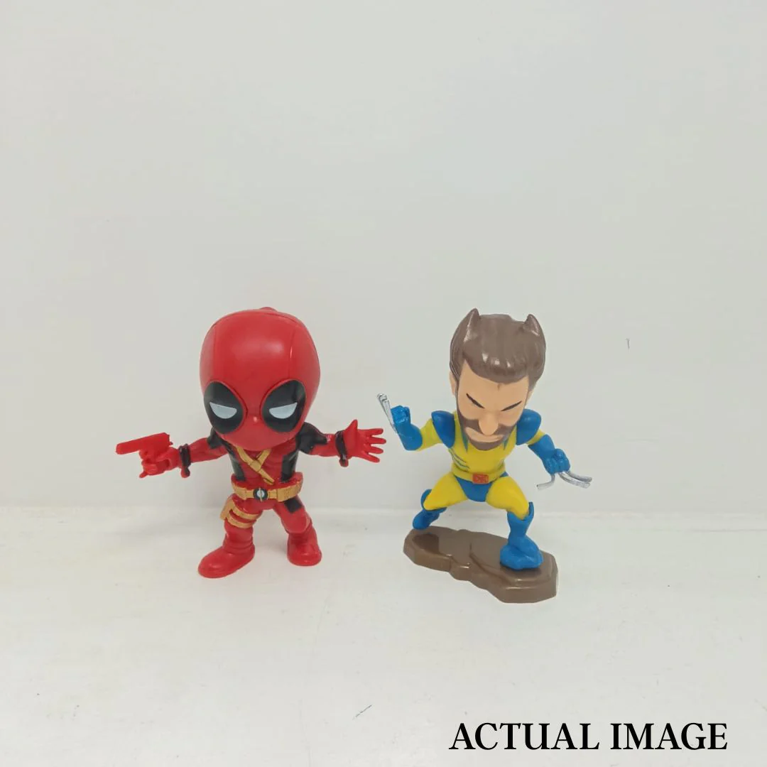 Marvel Mini Heroes – Deadpool - Wolverine Action Figure Set (5 PCS) - Image 7