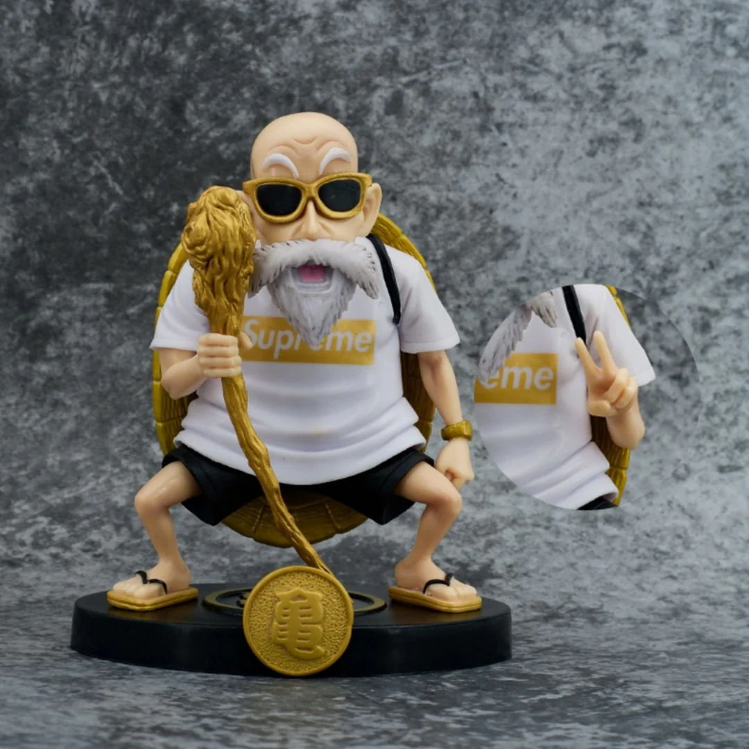 Super Master Roshi Action Figure | DBZ Action Figure With Removable Arm and Glasses - Image 2