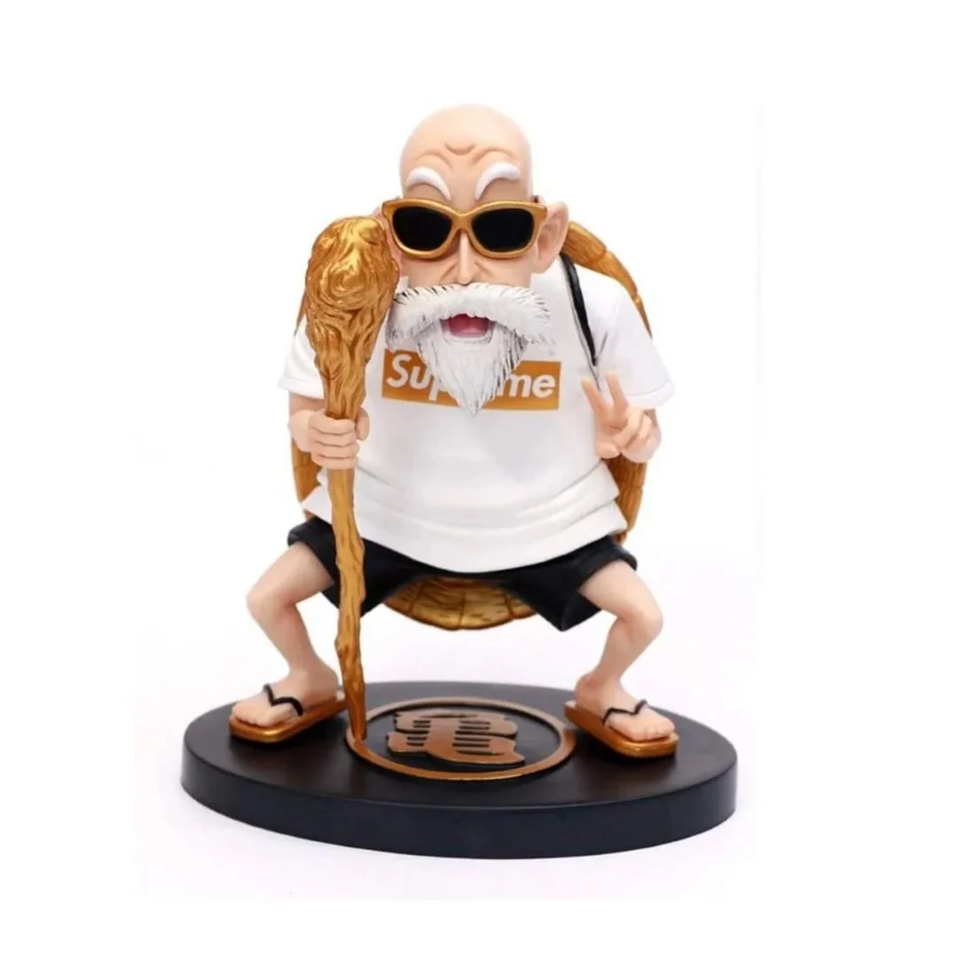 Super Master Roshi Action Figure | DBZ Action Figure With Removable Arm and Glasses - Image 4