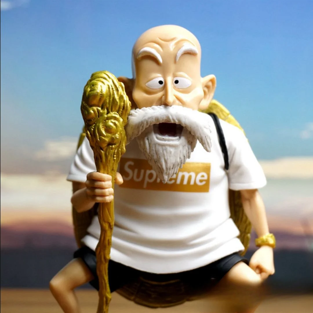 Super Master Roshi Action Figure | DBZ Action Figure With Removable Arm and Glasses - Image 5