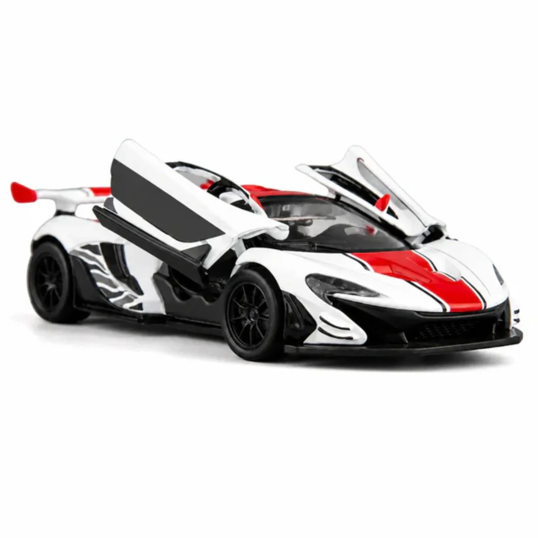 MSZ McLaren P1 GTR Die Cast Pull Back Model Car - Image 2