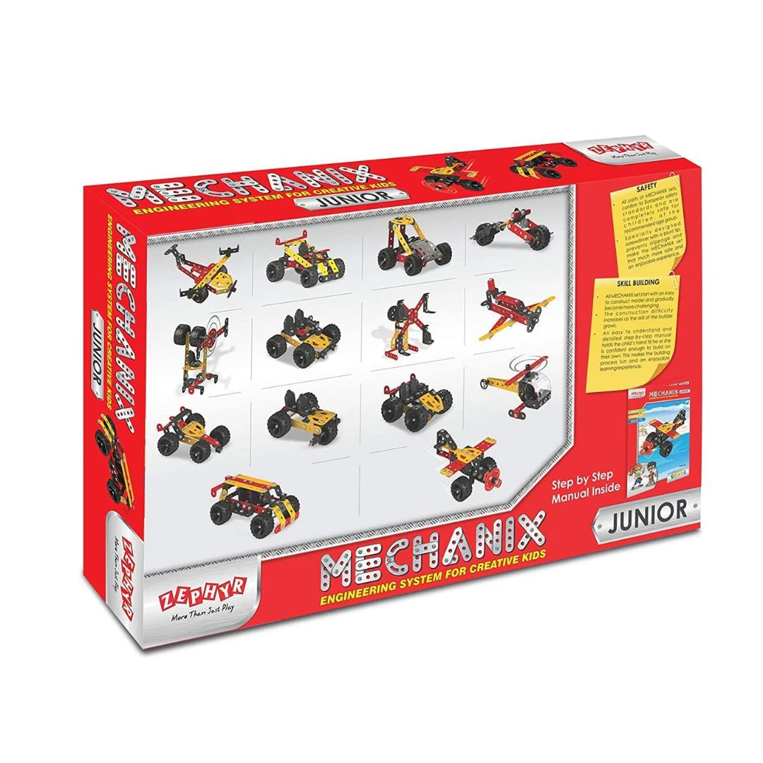 Mechanix Junior STEM Kit – Build Your First Engineering Machine - Image 2