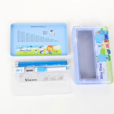Metal Wide Pencil Box - All in One - Image 5