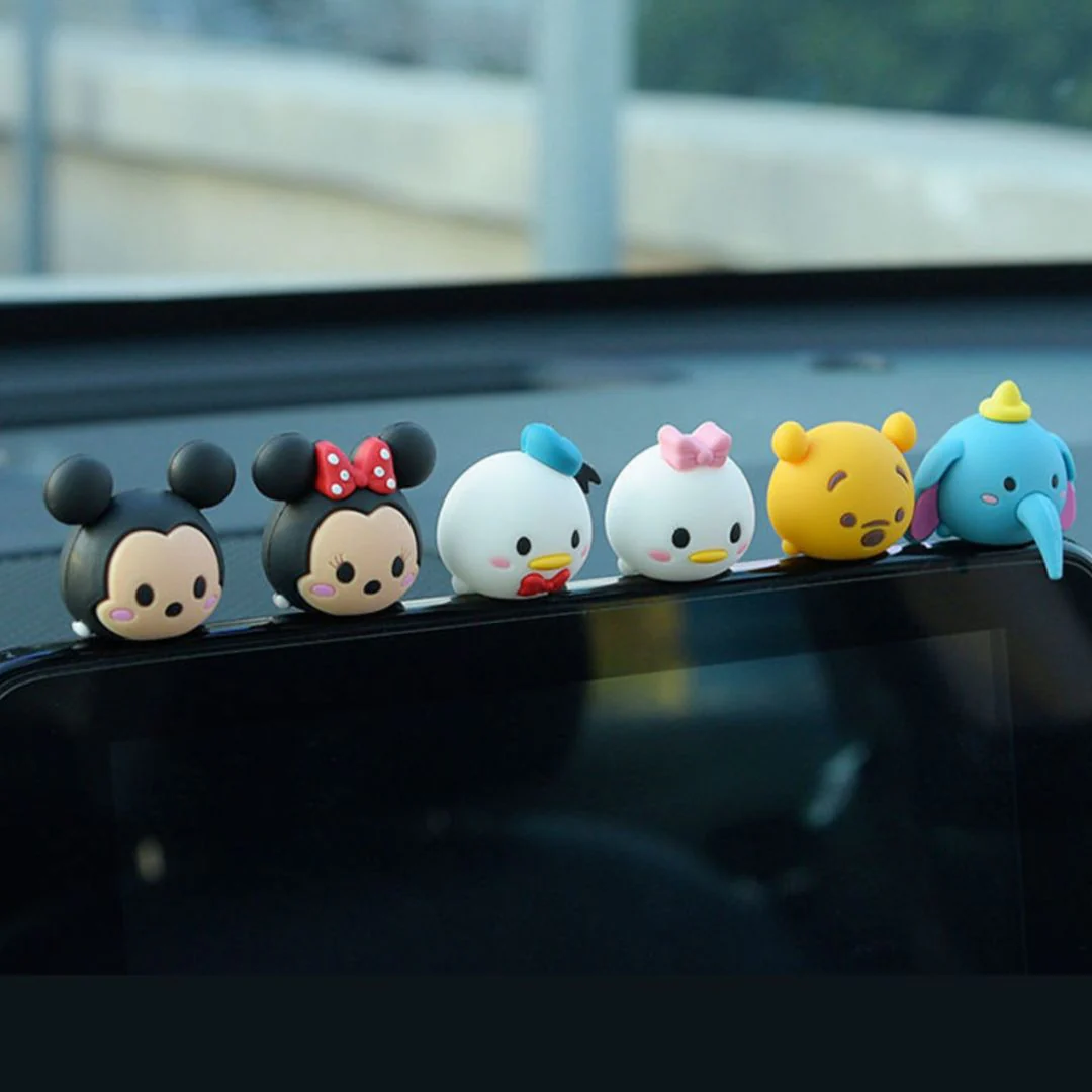 Mickey and Friends Figurines | Car Decor Cartoon Set - Image 4