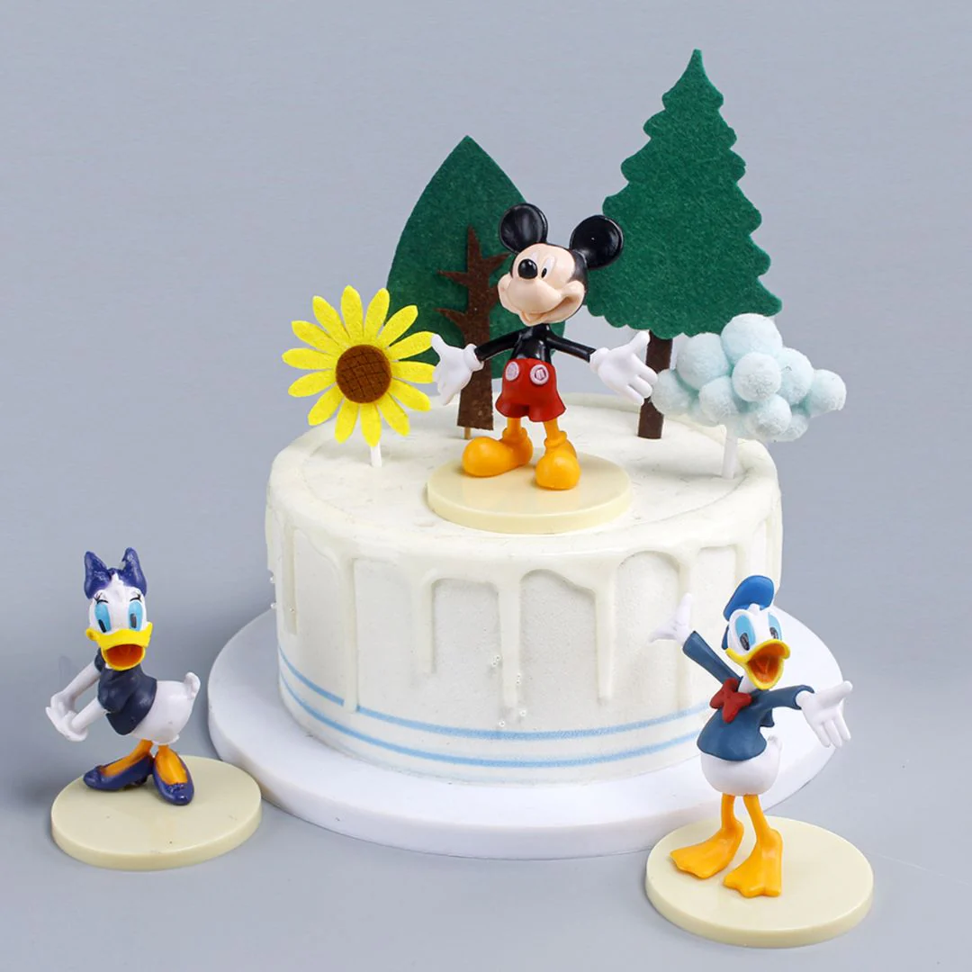 Mickey and Friends Figurines | Car Decor Cartoon Set - Image 5