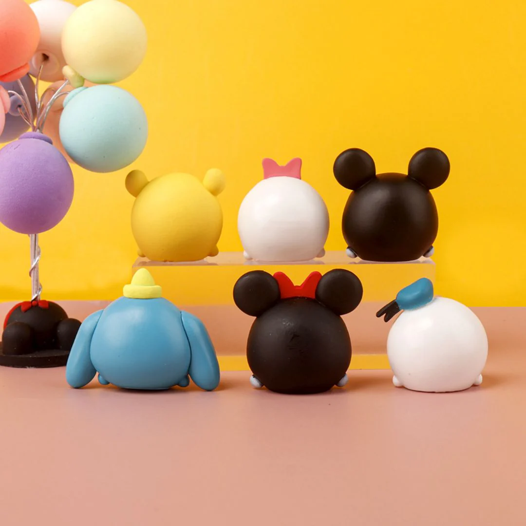 Mickey and Friends Figurines | Car Decor Cartoon Set - Image 9
