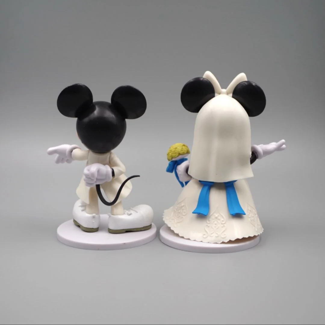Mickey Weds Minnie Figurine | Newly Wed Couple Figurine - Image 4