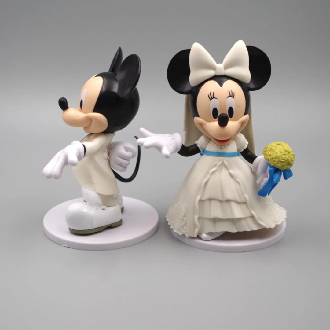 Mickey Weds Minnie Figurine | Newly Wed Couple Figurine - Image 5